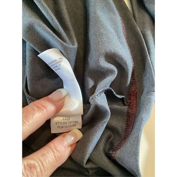 Rhône Mens Reign Midweight 1/4 Zip Sweatshirt Sz XL Gray Activewear - Picture 7 of 11